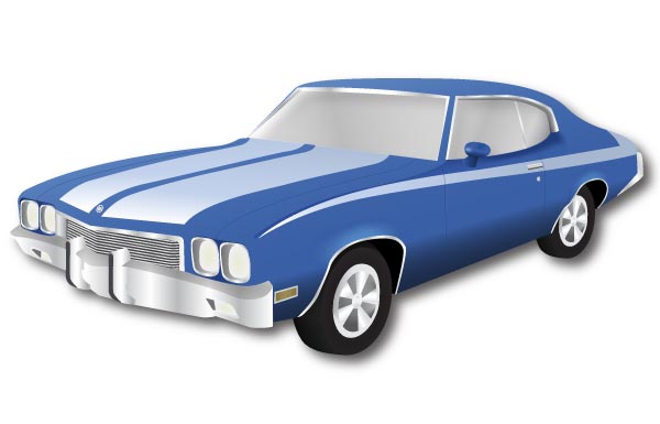 Vector Buick Skylark Car Vector Buick Skylark Car
