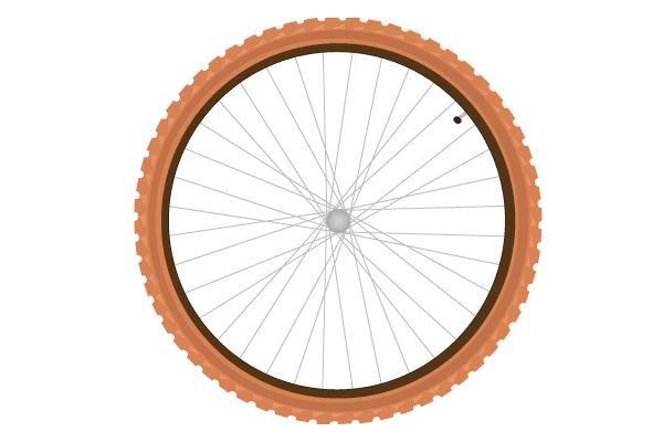 Bike Tire Vector