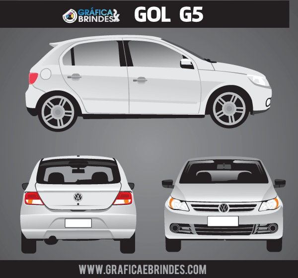 Volkswagen Gol Vector Art Volkswagen Gol Vector Art