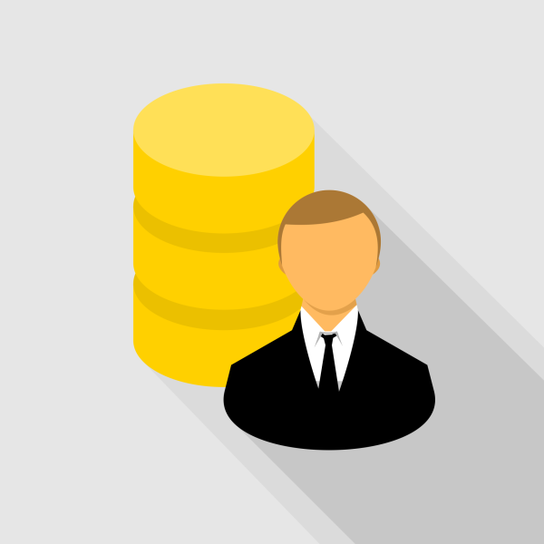 Download User Database Flat Icon | Download Free Vector Art | Free ...