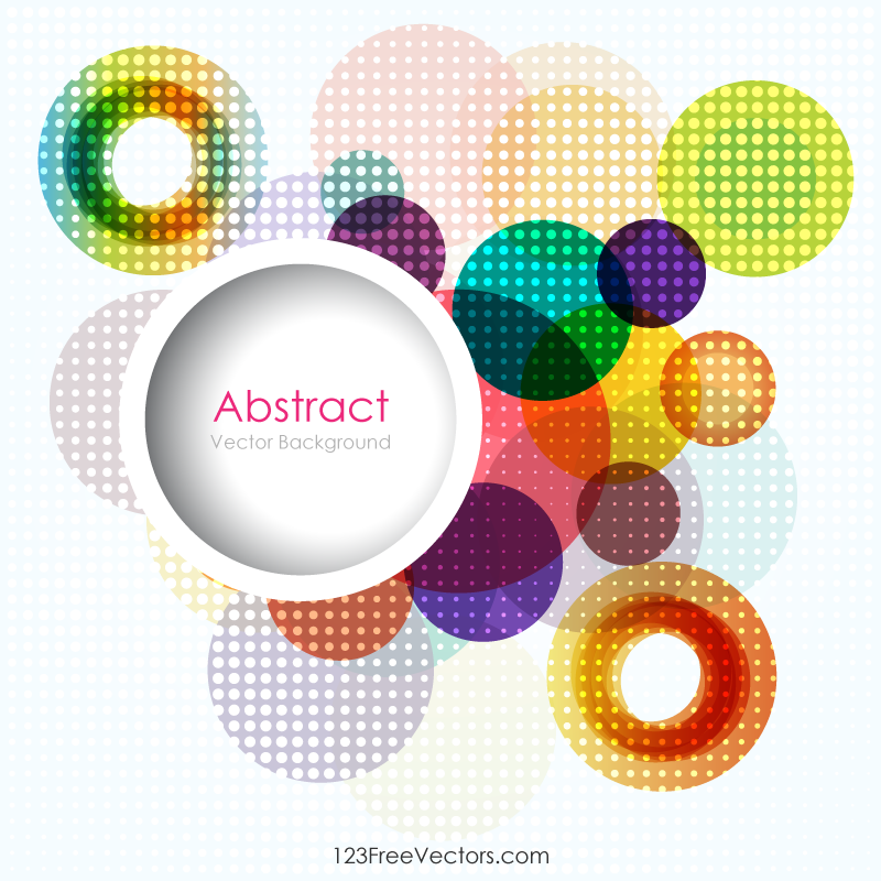 Download Free Circle Background Template Vector | Download Free Vector Art | Free-Vectors