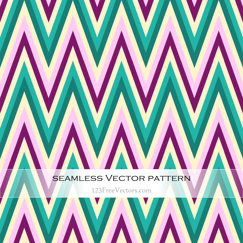 Seamless Zigzag Pattern Vector Background Seamless Zigzag Pattern Vector Background