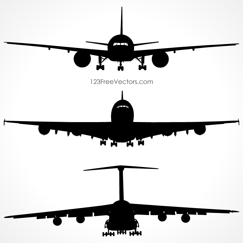 free airplane clipart vector - photo #42