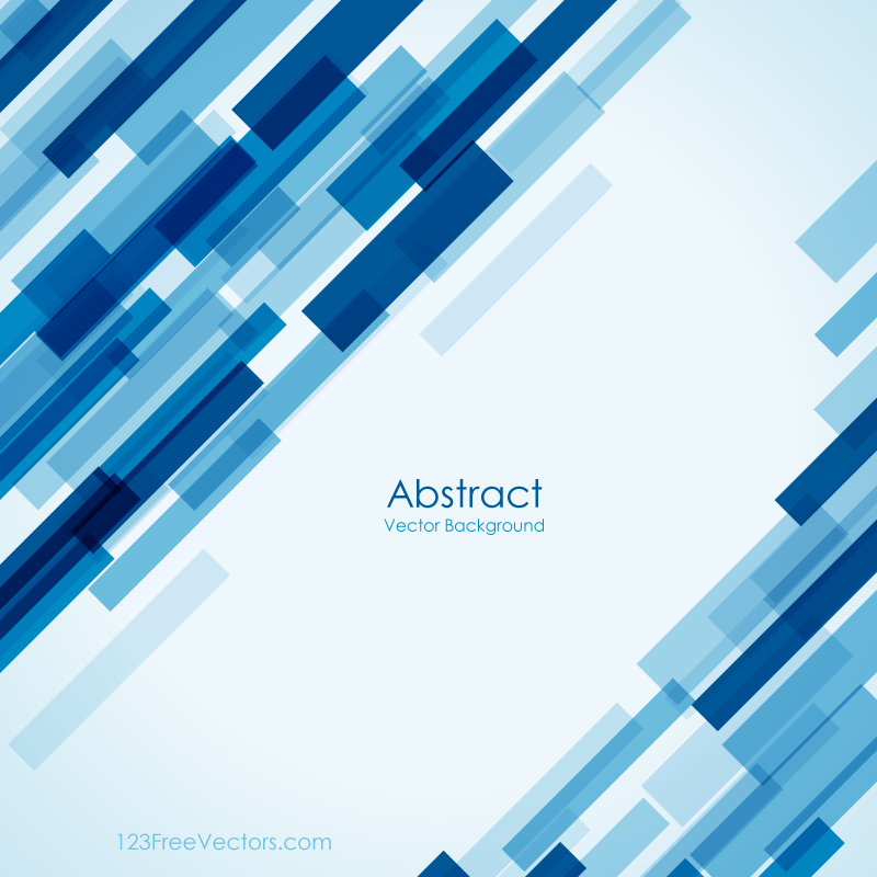 Free Geometric Blue Background Image