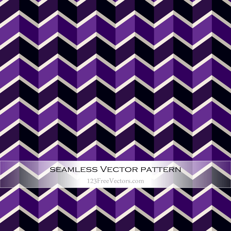 Zig Zag Pattern Vector Background Free