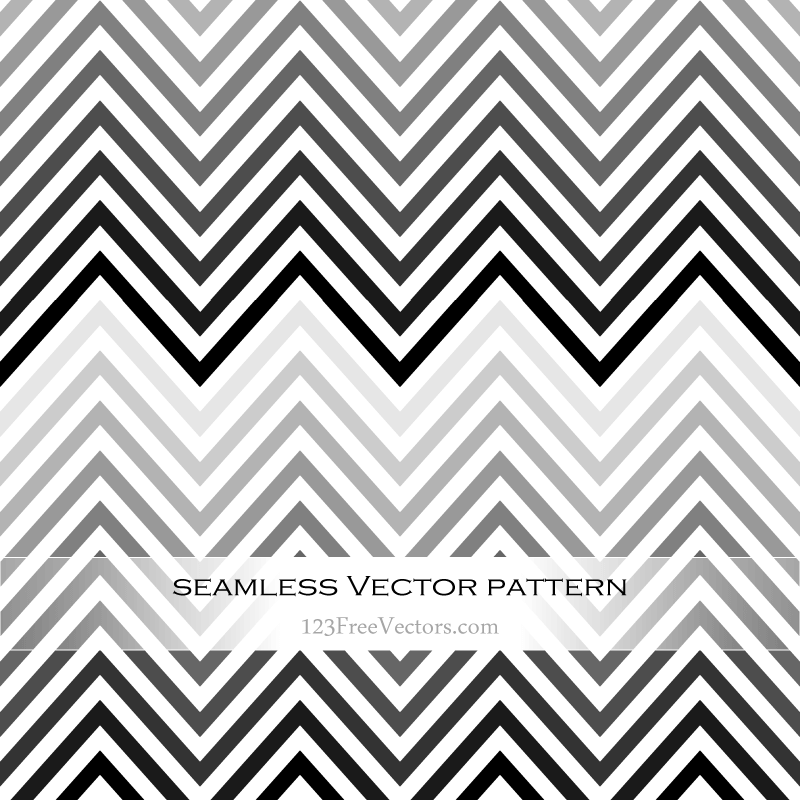 Black and White Chevron Background